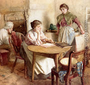Thoughts Far Away - Walter Langley