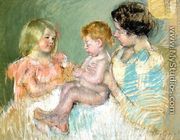 Sara And Her Mother With The Baby - Mary Cassatt