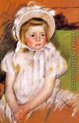 Somone In A White Bonnet - Mary Cassatt