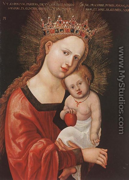 Mary with the Child 1520 - Albrecht Altdorfer