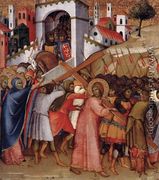 Christ on the Road to Calvary 1415, 55 x 49 cm - Andrea Di Bartolo