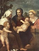 Madonna and Child with Sts Catherine, Elisabeth and John the Baptist 1519 - Andrea Del Sarto