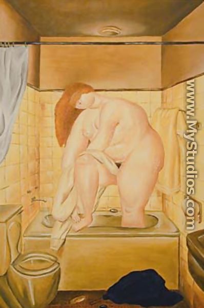 Homage to Bonnard - Fernando Botero