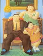 Colombian Family 1999 - Fernando Botero