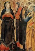Ascension of Christ (detail) 1355 - di Vanni d'Andrea Andrea