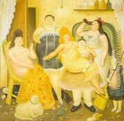 The House of Maria Duque 1970 - Fernando Botero