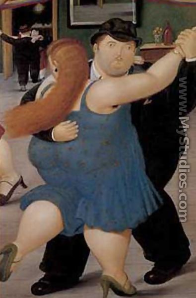 Dancers 1987 - Fernando Botero