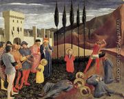 Beheading of Saint Cosmas and Saint Damian 1438 - Angelico Fra