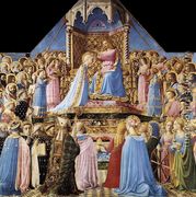 Coronation of the Virgin 1434 - Angelico Fra