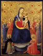 Virgin and Child with Sts Dominic and Catherine of Alexandria 1435 - Angelico Fra