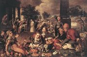Market Scene with Christ and the Adulteress, 1559 - Pieter Aertsen