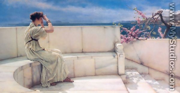 Expectations, 1885 - Sir Lawrence Alma-Tadema