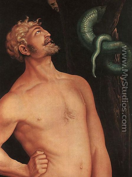 Adam (detail) 1524 - Hans Baldung  Grien