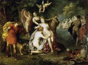 Diana Turns Actaeon into a Stag c. 1605 - Hendrik van Balen, I