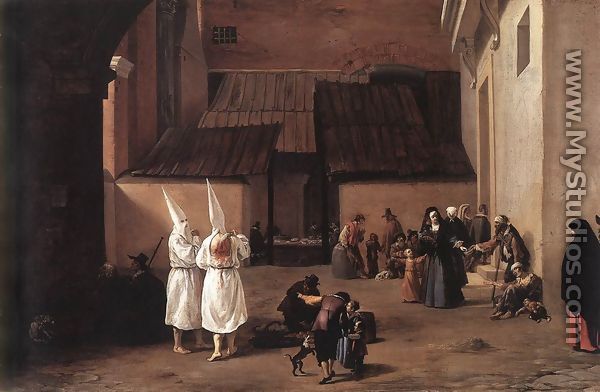 The Flagellants c. 1635 - Pieter Van Laer (BAMBOCCIO)