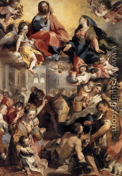 Madonna del Popolo 1575-79 - Federico Fiori Barocci