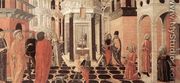 Three Episodes from the Life of St Benedict (2) 1475 - Neroccio (Bartolommeo)  De' Landi