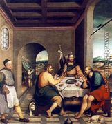 Supper at Emmaus c. 1538 - Jacopo Bassano (Jacopo da Ponte)