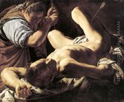 St Sebastian Tended by St Irene c. 1620 - Marcantonio Bassetti