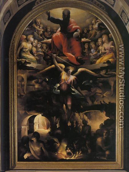 Fall of the Rebel Angels c. 1528 - Domenico Beccafumi