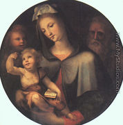 The Holy Family with Young Saint John 1530 - Domenico Beccafumi