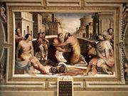 The Reconciliation of Marcus Emilius Lepidus and Fulvius Flaccus 1529-35 - Domenico Beccafumi