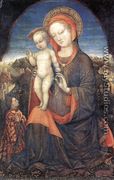 Madonna and Child Adored by Lionello d'Este c. 1450 - Jacopo Bellini