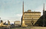Rome- View of the Piazza di San Giovanni in Laterano 1743-44 - Bernardo Bellotto (Canaletto)
