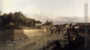 The Moat of the Zwinger in Dresden 1749-53 - Bernardo Bellotto (Canaletto)