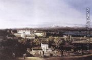 View of the Villa Cagnola at Gazzada near Varese 1744 - Bernardo Bellotto (Canaletto)