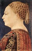 Portrait of Bianca Maria Sforza c. 1460 - Leon-Auguste-Adolphe Belly
