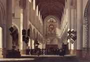 Interior of the St Bavo in Haarlem 1668 - Job Adriaensz. Berckheyde