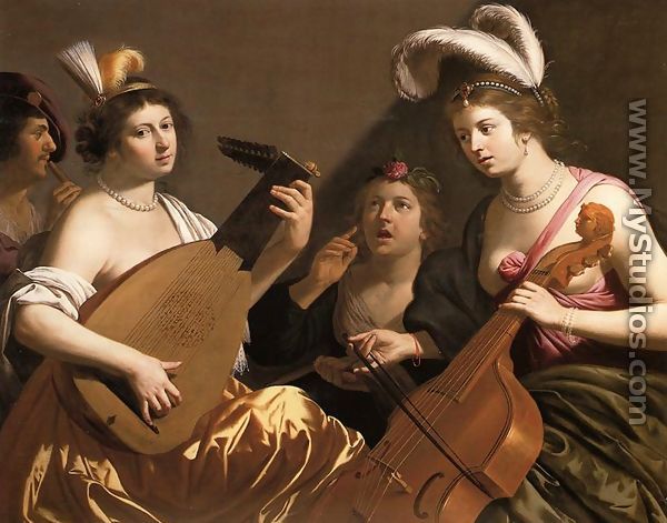 The Concert 1635-40 - Jan Hermansz. van Biljert