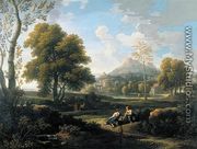 Classical Landscape 2 - Jan Frans van Orizzonte (see Bloemen)
