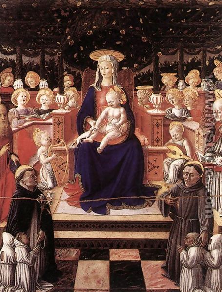 Virgin and Child with Saints 1447 - Giovanni Boccati