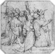 Group of Male Figures - Hieronymous Bosch