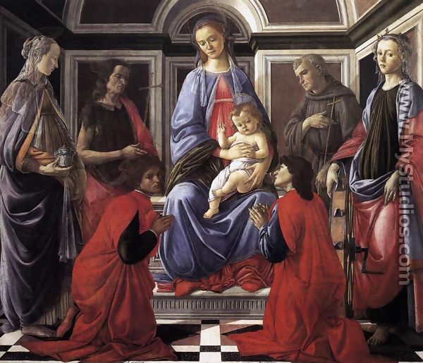 Madonna and Child with Six Saints (Sant