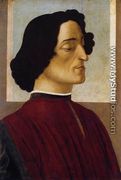 Portrait of Giuliano de' Medici c. 1475 - Sandro Botticelli (Alessandro Filipepi)