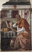 St Augustine 1480 - Sandro Botticelli (Alessandro Filipepi)
