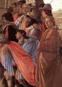 The Adoration of the Magi (detail 2) c. 1475 - Sandro Botticelli (Alessandro Filipepi)