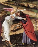 The Mystical Nativity (detail 1) c. 1500 - Sandro Botticelli (Alessandro Filipepi)