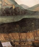 The Punishment of Korah and the Stoning of Moses and Aaron (detail 6) 1481-82 - Sandro Botticelli (Alessandro Filipepi)