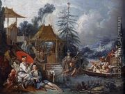 La Pêche chinoise 1742 - François Boucher