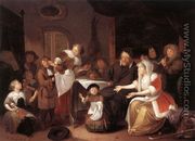 St Nicholas Eve 1685 - Richard Brakenburg