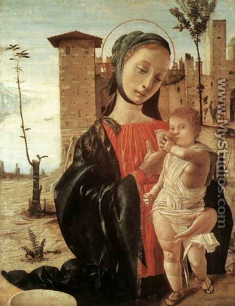 Madonna del Latte c. 1490 - Bramantino (Bartolomeo Suardi)