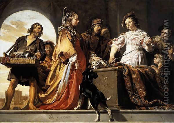The Discovery of Achilles among the Daughters of Lycomedes 1664 - Jan De Bray