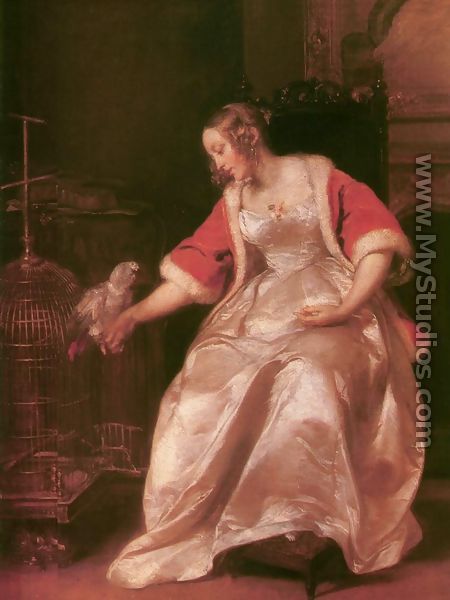 Does He Love Me - after 1847 - Karoly Brocky