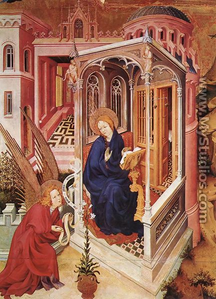 The Annunciation, 1393-99 - Melchior Broederlam