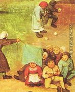 Children's Games (detail 6) 1559-60 - Pieter the Elder Bruegel