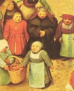 Children's Games (detail 7) 1559-60 - Pieter the Elder Bruegel
